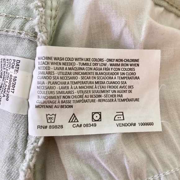 Women’s size 12 Gloria Vanderbilt light green/grayish green Amanda trouser pant - Picture 6 of 7